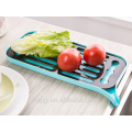 Plastic Kitchen Sink Display Draining Rack Perfect Draining Dish Tray Eco-friendly Easy Storage and Kitchen Wash Drain Rack